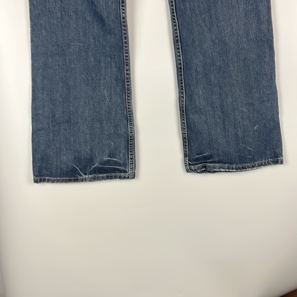 Aeropostale Long Distressed Low Rise Flared Jeans Sz: 9/10S - Picture 7 of 10